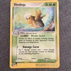 Pokemon TCG Shedinja #11/97 Dragon NM SWIRL - Image 1
