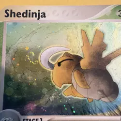 Pokemon TCG Shedinja #11/97 Dragon NM SWIRL - Image 2