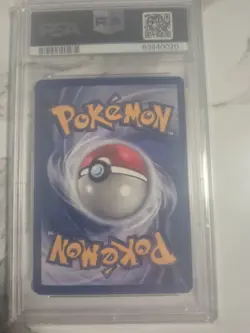 DRAGONITE 4/62 PSA 8 POKEMON FOSSIL HOLO RARE - Image 2