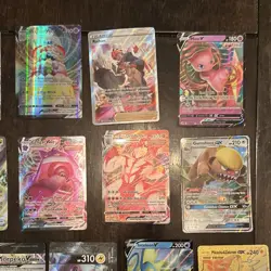 Pokemon TCG 24-Card Lot Holo/Foil V GX EX - Mew Gyarados S&M SWSH - Image 3
