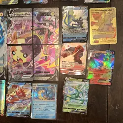 Pokemon TCG 24-Card Lot Holo/Foil V GX EX - Mew Gyarados S&M SWSH - Image 5