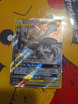 Pikachu & Zekrom GX SM168 Black Star Promo Holo Rare Pokemon Card - Image 1