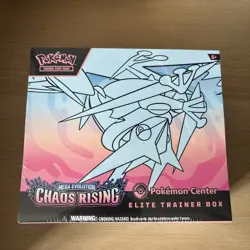 Pokemon TCG Chaos Rising Pokemon Center ETB - Damaged seal - small tear on top - Image 1