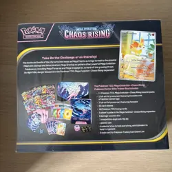 Pokemon TCG Chaos Rising Pokemon Center ETB - Damaged seal - small tear on top - Image 3