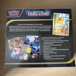 Pokemon TCG Chaos Rising Pokemon Center ETB - Damaged seal - tear on side - Image 2