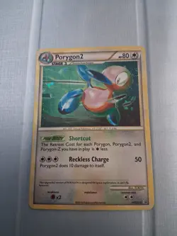 Pokemon Heart Gold Soul Silver Promo HGSS23 Porygon2 LP NM Fast Ship - Image 1