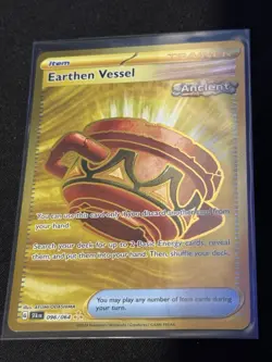 Pokemon Shrouded Fable Earthen Vessel #096/064 NM - Image 1