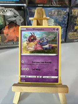 Galarian Slowpoke SWSH126 Black Star Promo Evolving Skies Blister Pokemon Card - Image 1
