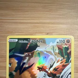The Pokemon Company Galarian Zapdos SWSH Promo Holo EN SWSH283 110 HP - Image 2