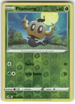 Phantump 016/264 Fusion Strike Reverse Holo Pokemon TCG - Image 1