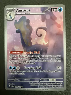 Aurorus 092/088 Perfect Order Illustration Rare Pokemon TCG NM English - Image 1