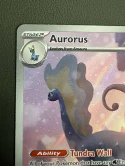 Aurorus 092/088 Perfect Order Illustration Rare Pokemon TCG NM English - Image 3