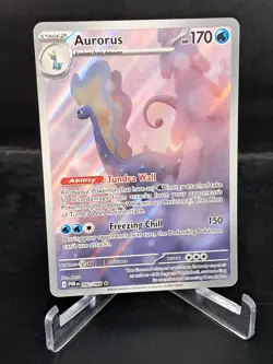 Aurorus 092/088 | Mega Evolution Perfect Order | Illustration rare Pokemon Card - Image 1