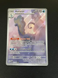 Pokemon TCG Aurorus 092/088 Illustration Rare Full Art Perfect Order Card - Image 1