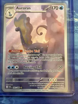 Pokemon TCG Aurorus 092/088 Perfect Order Illustration Rare NM - Image 1