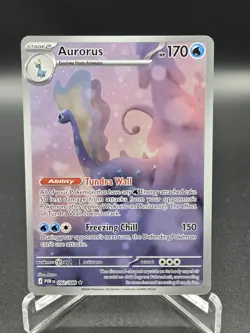Pokemon TCG Aurorus 092/088 Perfect Order Illustration Rare Near Mint Condition - Image 1