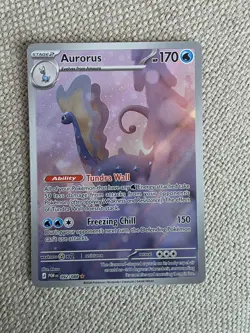 Pokemon TCG Aurorus 092/088 Illustration Rare Perfect Order English - Image 1