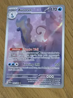 Pokemon TCG Aurorus 092/088 Perfect Order Illustration Rare NM Condition ENGLISH - Image 1