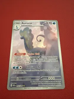 Pokemon TCG Aurorus 092/088 Perfect Order Illustration Rare NM Condition ENGLISH - Image 1