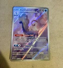 Pokemon Card Aurorus 092/088 Perfect Order Illustration Rare NM English - Image 1