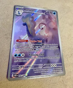 Pokemon Card Aurorus 092/088 Perfect Order Illustration Rare NM English - Image 2