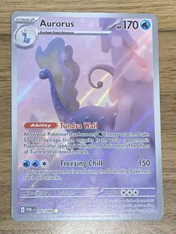 Aurorus 092/088 - Illustration Rare - Pokemon TCG: Perfect Order - English NM - Image 1