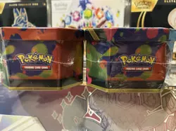 Pokemon TCG Mega Charizard X and Y ex Tin (Set of 2 Tins) Brand New Sealed - Image 2
