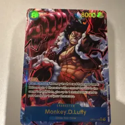 Namco Monkey.D.Luffy OP11-118 SEC Alt Art Foil A Fist of Divine Speed EN - Image 1