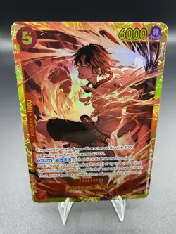 Portgas D. Ace SEC OP16-118 by One Piece The Time of Battle English - Image 1