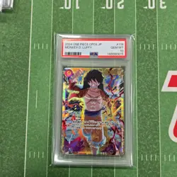 PSA 10 Monkey D. Luffy OP09-119 SEC 2024 One Piece Card Game Japanese - Image 1