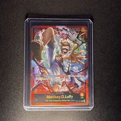 Monkey.D.Luffy (001) ST21-001 Leader Starter Deck EX: Gear 5 One Piece NM - Image 1