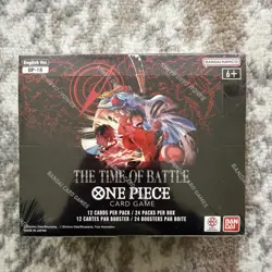 One Piece Card Game: Booster Pack (OP-16) The Time of Battle - New & Sealed Box - Image 1