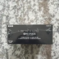 One Piece Card Game: Booster Pack (OP-16) The Time of Battle - New & Sealed Box - Image 2