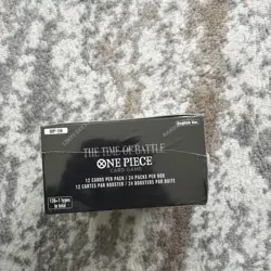 One Piece Card Game: Booster Pack (OP-16) The Time of Battle - New & Sealed Box - Image 3