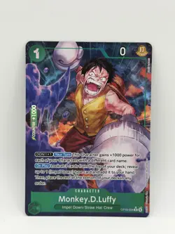 Monkey.D.Luffy OP16-034 - Rare | Foil - The Time of Battle - One Piece TCG - NM - Image 1