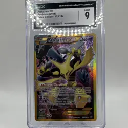The Pokemon Company Alakazam EX 125/124 Fates Collide Secret Holo ENG 2016 CGC 9 - Image 2