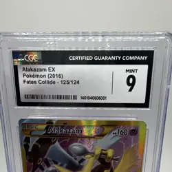 The Pokemon Company Alakazam EX 125/124 Fates Collide Secret Holo ENG 2016 CGC 9 - Image 4