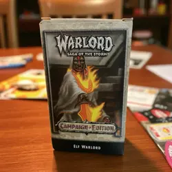 AEG Warlord: Saga of the Storm - Campaign Edition Elf Warlord Deck Open Box - Image 2