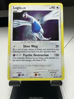 Pokemon Lugia Secret Wonders 14/132 w/ Holo Bleed RARE! - Image 1