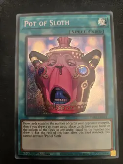 POT OF SLOTH - CORI-EN061 - SECRET RARE 1ST EDITION - Image 1