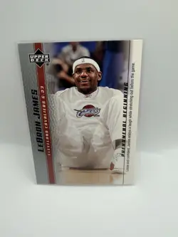 2003-04 Upper Deck Lebron James Phenomenal Beginning - LeBron James #4 (RC) - Image 1