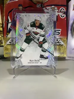 2025-26 Upper Deck Artifacts Matt Boldy Platinum Sparkle /99 #37 - Image 1