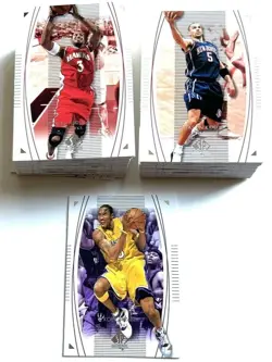 2003-04 Upper Deck SP AUTHENTIC Complete Base Card Set 1-90 - Kobe Bryant Duncan - Image 1