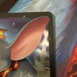 Dumbo Ninth Wonder of the Universe Lorcana Fabled Cold Foil Card 45/204 - Image 3
