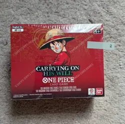 Bandai One Piece Card Game: Carrying On His Will (OP-13) English Booster Box - Image 1