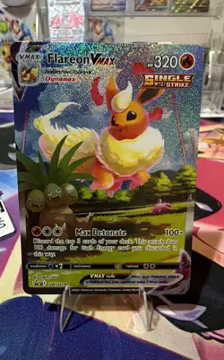Flareon VMAX SWSH180 SWSH: Sword & Shield Promo Cards Holo - Image 1