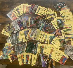 Classic OverPower HUGE DC Card Lot - Almost 300 Cards MINT - Image 1