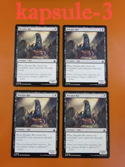 4x Burglar Rat | Ravnica Remastered | MTG Magic Cards - Image 1