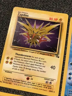 Pokemon TCG Vintage 12 Card Lot Rare Legendary Fossil/Neo/Rocket/Genesis LP - Image 2