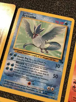 Pokemon TCG Vintage 12 Card Lot Rare Legendary Fossil/Neo/Rocket/Genesis LP - Image 3